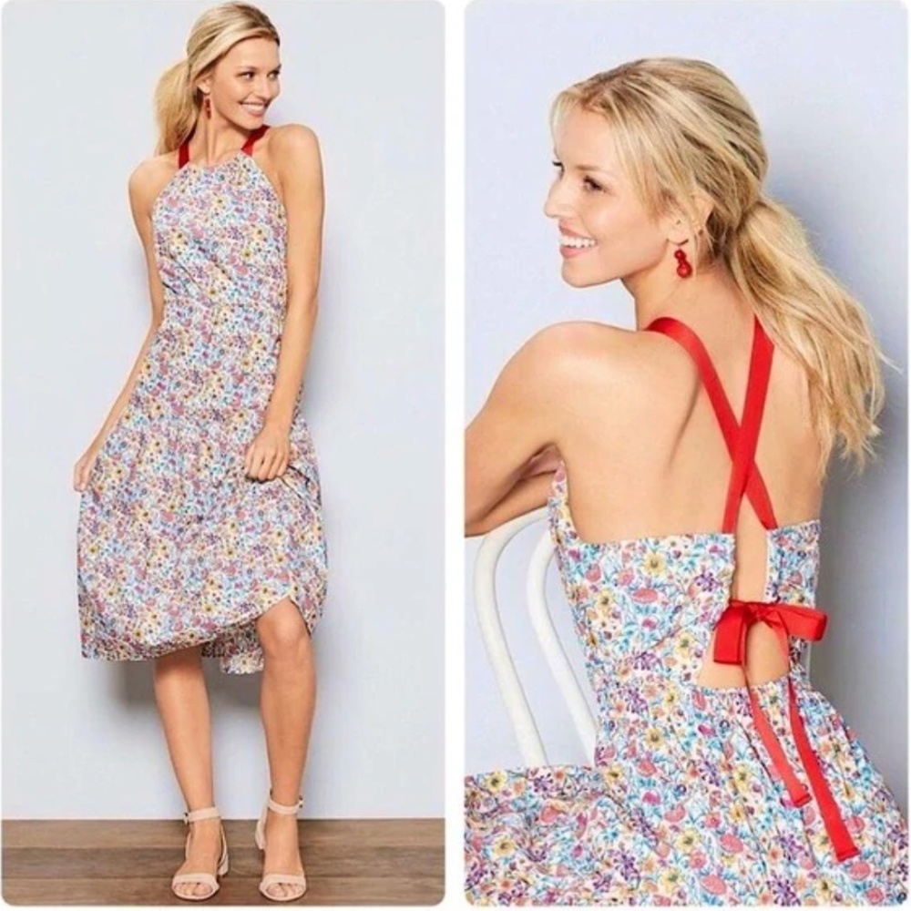 Antonio Melani Olivia Rachel halter dress size 2